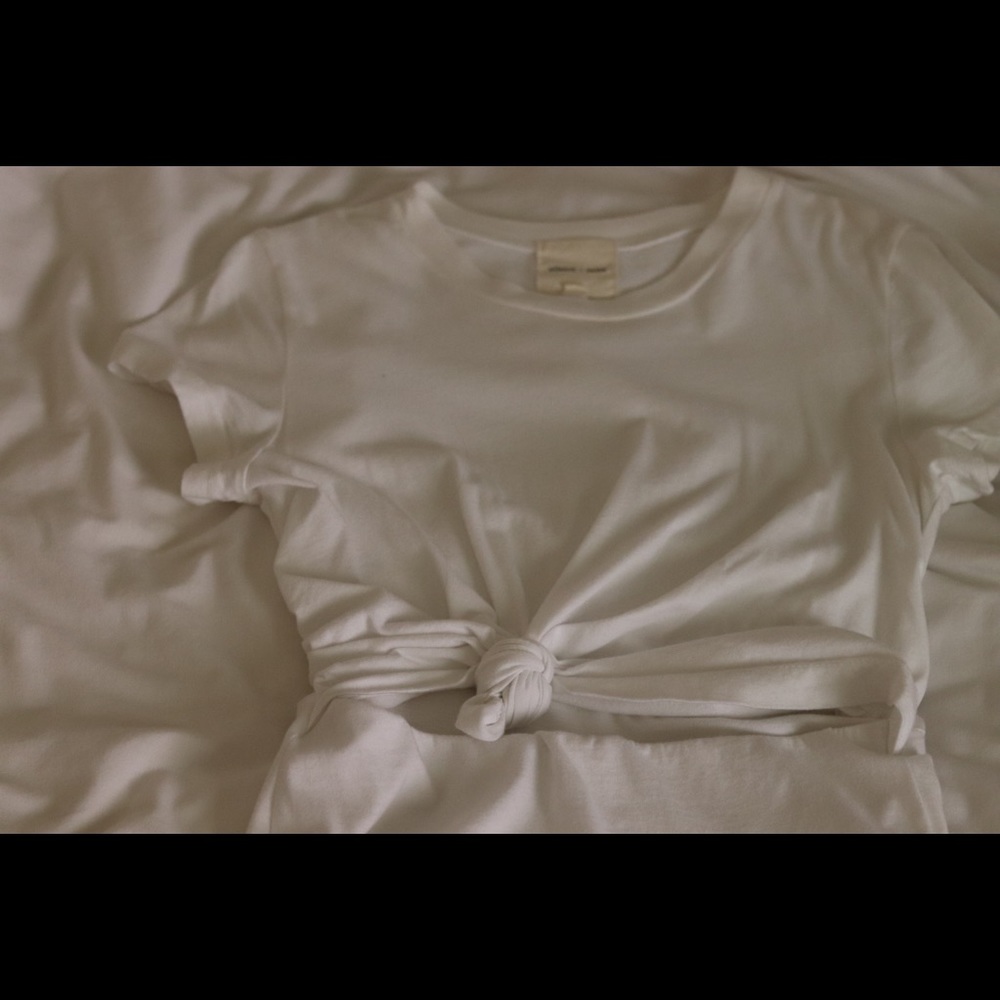 Urban Outfitters White T-Shirt Dress